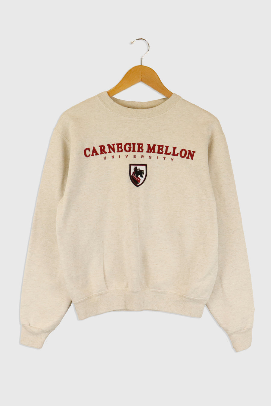 Vintage Carnage Mellon University Logo Dog Sweatshirt Sz S