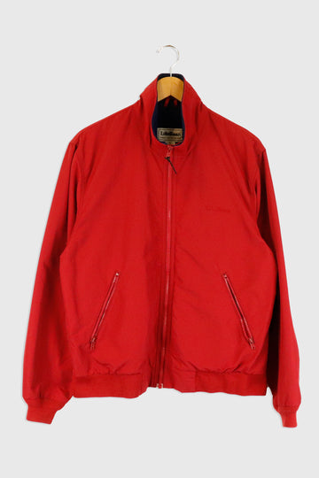 Vintage LL Bean Fleece Lined Ligthweight Jacket Sz M