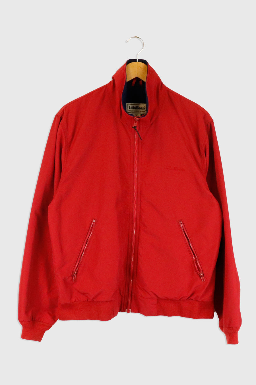 Vintage LL Bean Fleece Lined Ligthweight Jacket Sz M
