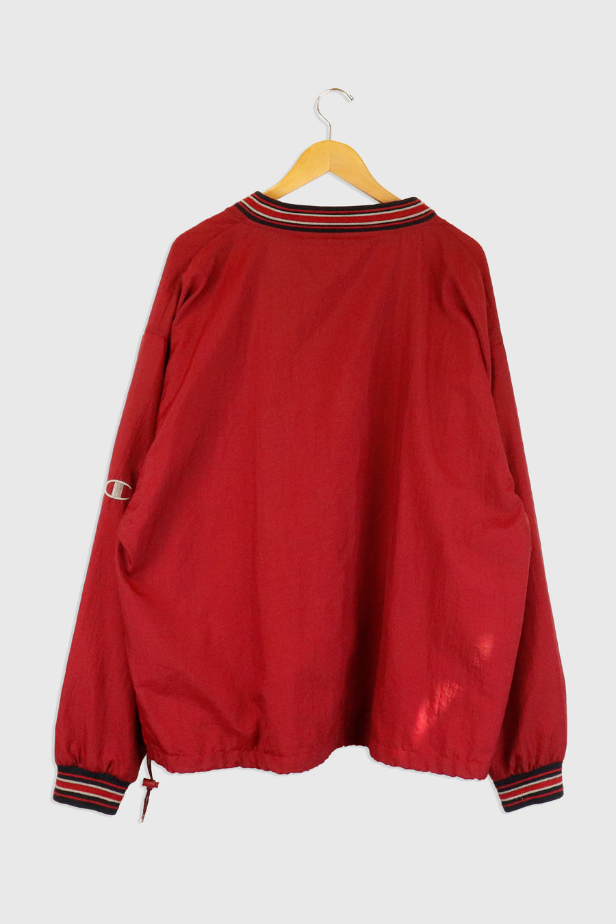 Vintage Champion V Neck Lightweight Pullover Sz XL