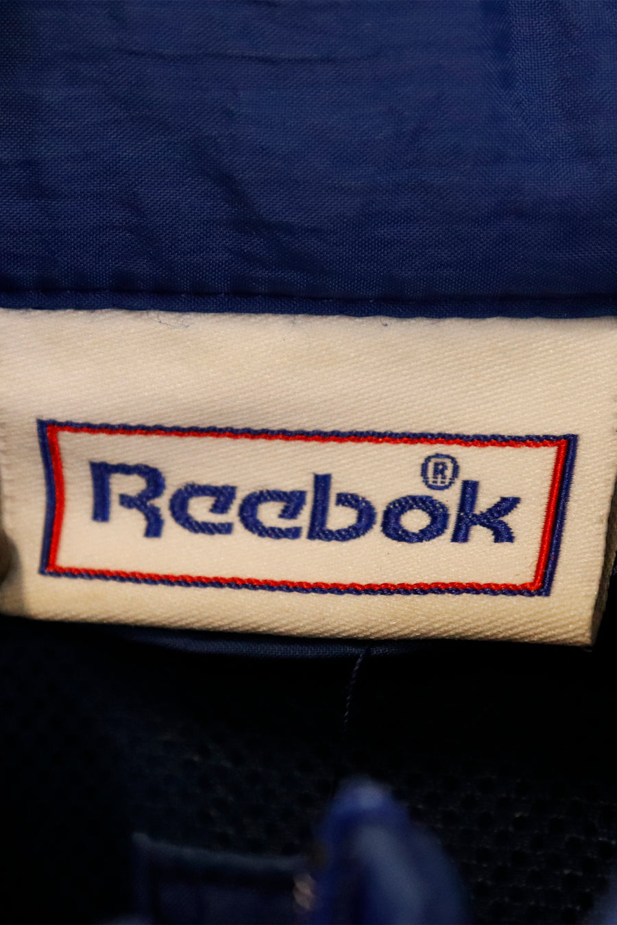 Vintage Reebok Full Zip Hidden Hood Light Weight Jacket