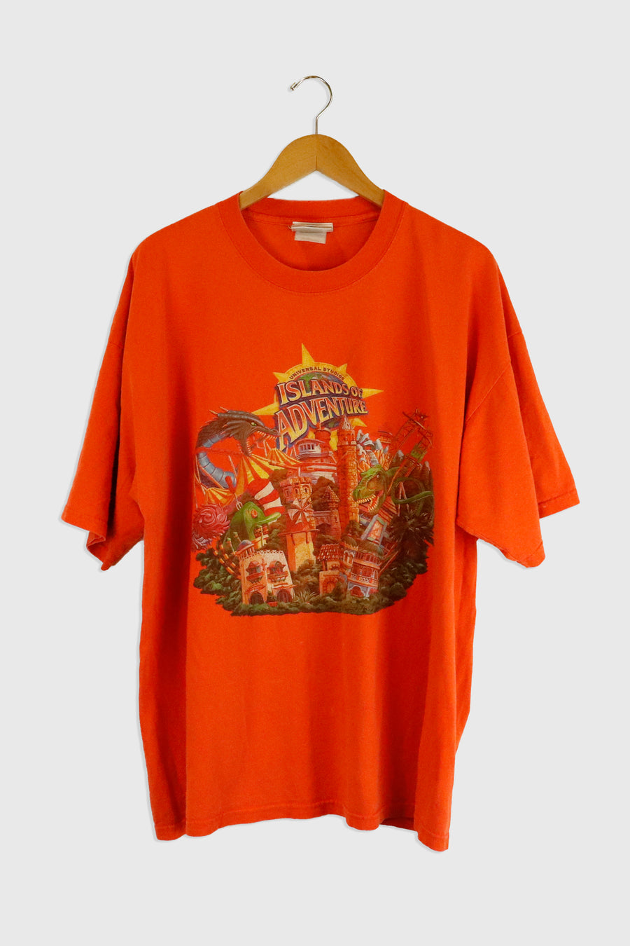Vintage Universal Studios Adventure Park T Shirt Sz 2XL