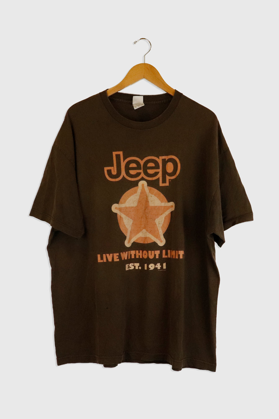 Vintage Jeep Live Without Limits T Shirt Sz 2XL