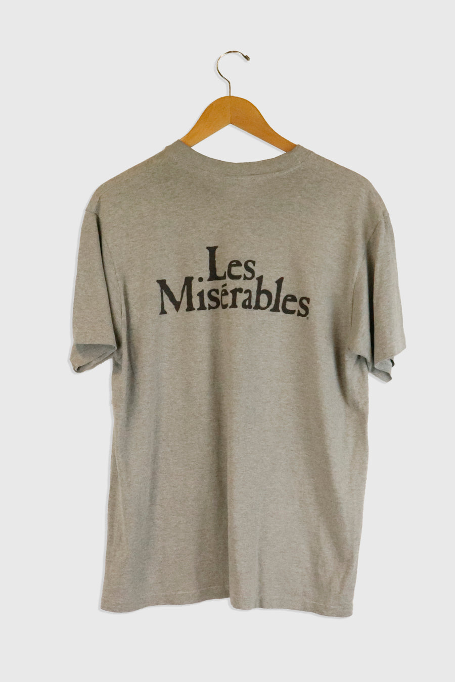 Vintage Les Miserables Sad Girl T Shirt Sz XL