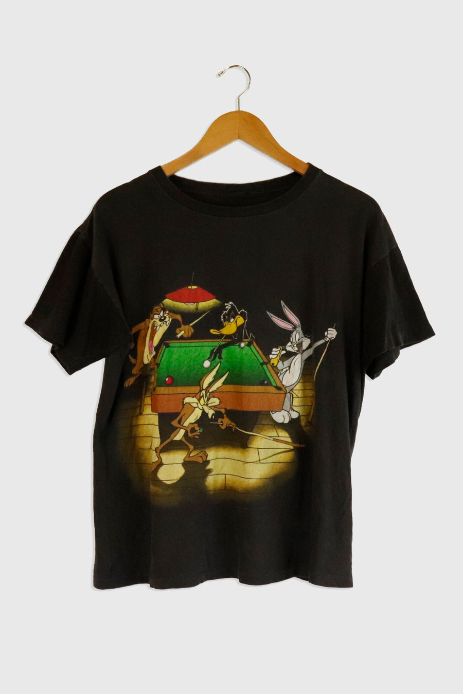 Vintage Looney Tunes Playing Pool T Shirt
