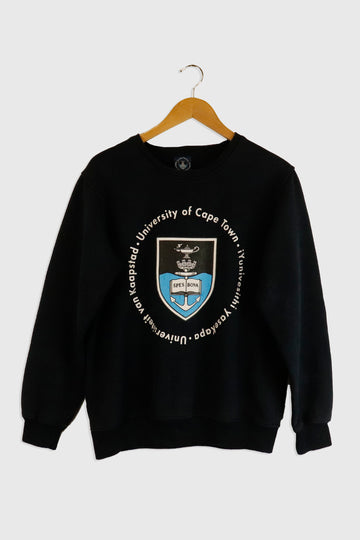 Vintage University Of Cape Town Spes Bona Varsity Sweatshirt Sz M