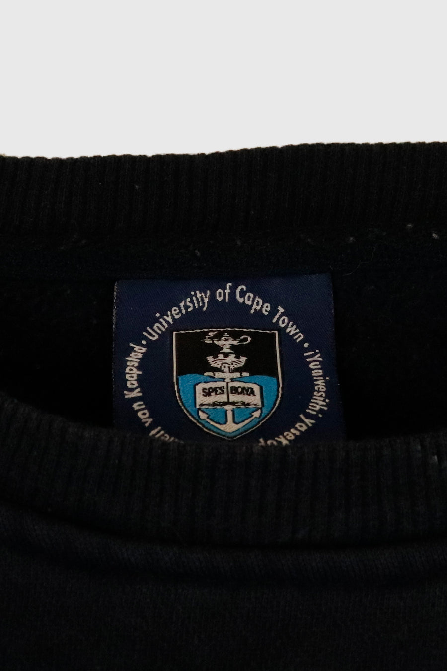 Vintage University Of Cape Town Spes Bona Varsity Sweatshirt Sz M