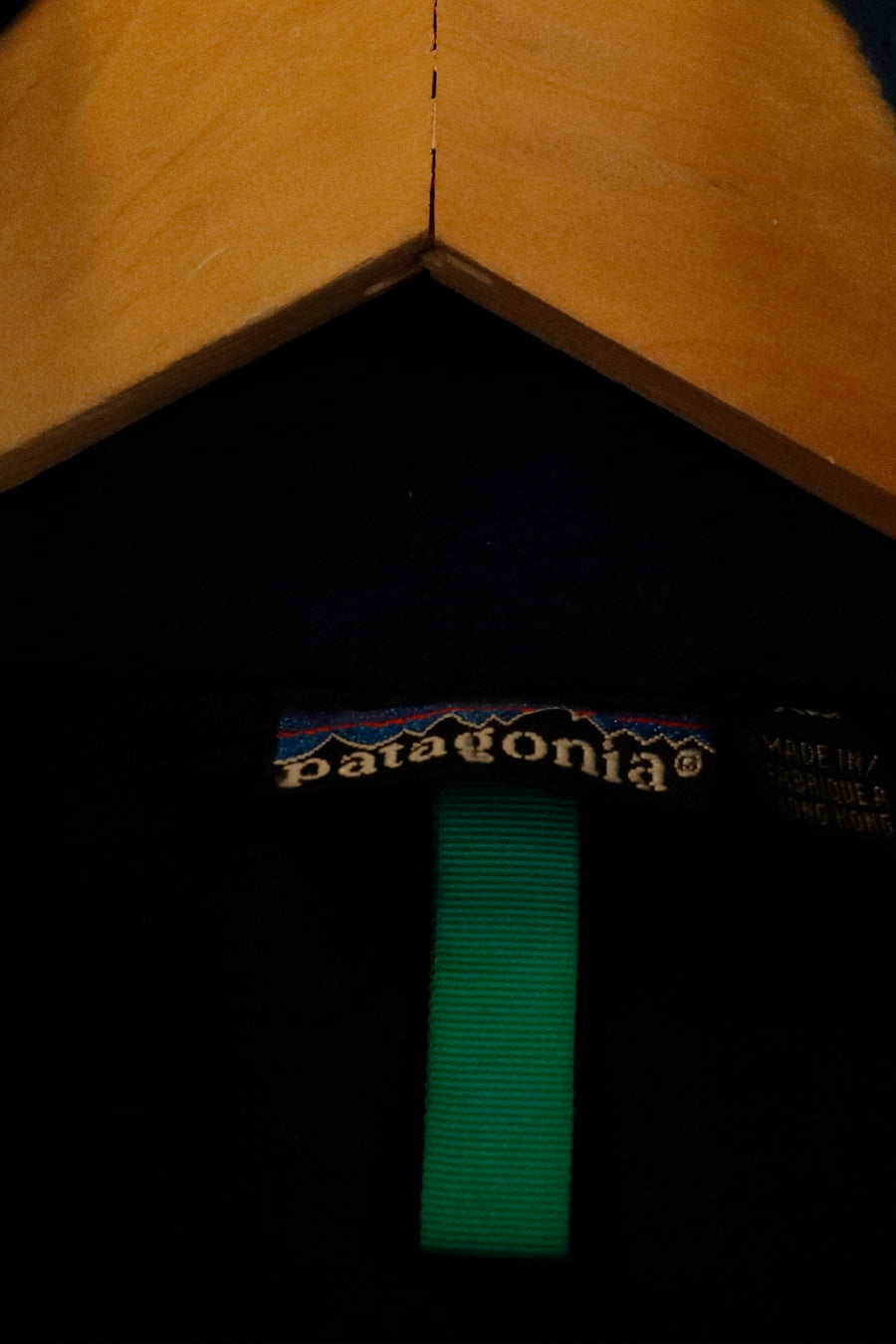 Vintage Patagonia Fleece Lined Full Zip Quarter Collar Jacket Sz XL