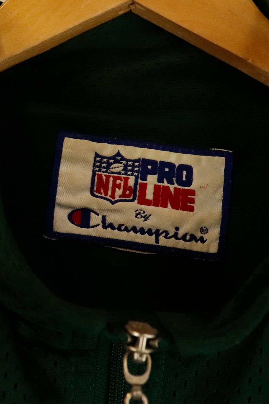 Vintage Champion NFL Pro Line Green Bay Packerws Full Zip Jacket