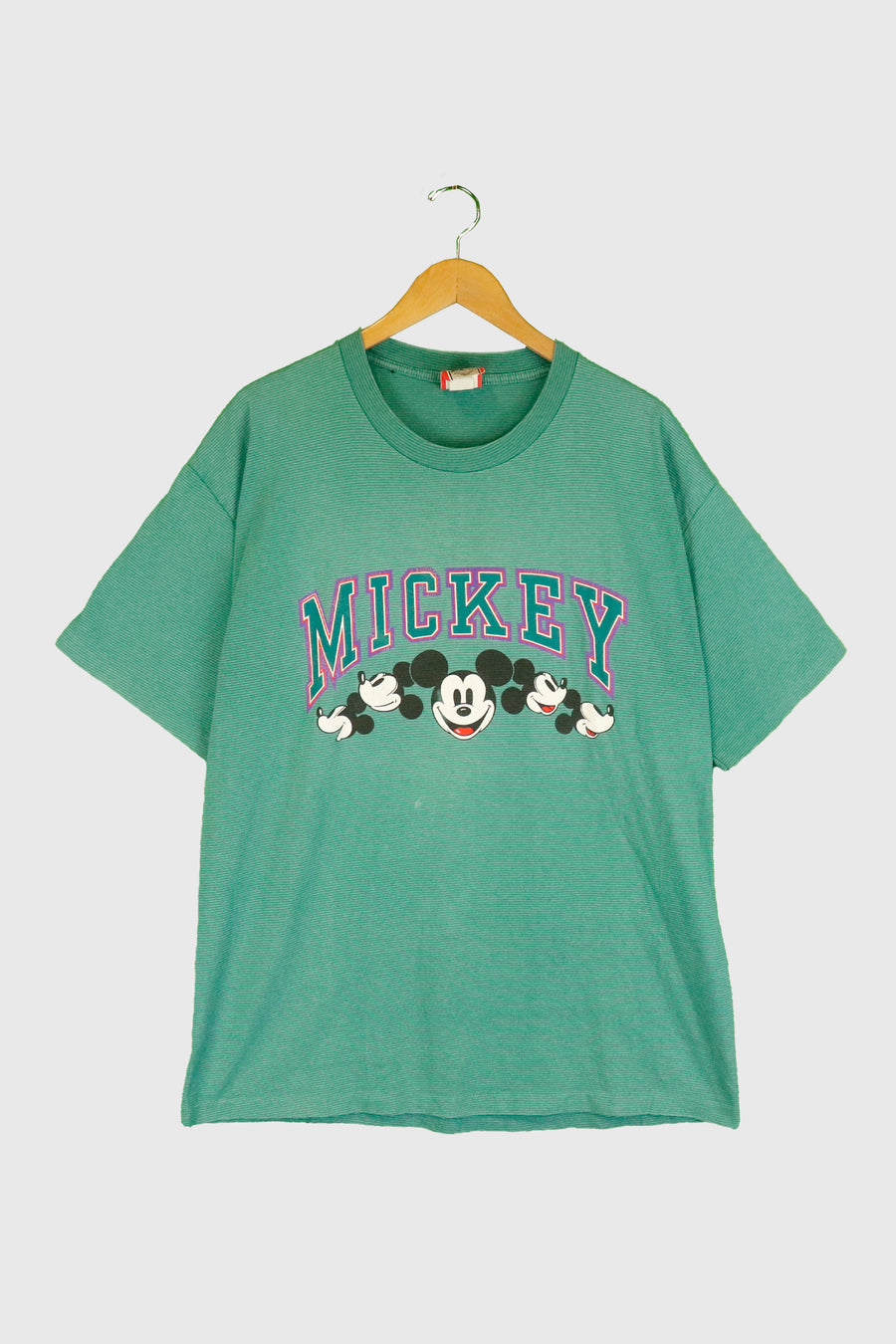 Vintage USA Made Mickey Mouse Faces T Shirt Sz XL