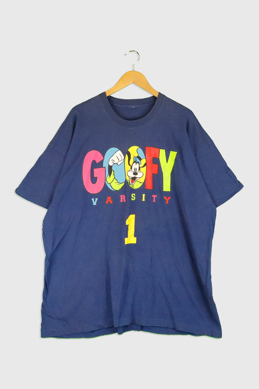 Vintage Goofy Varsity T Shirt Sz 2XL