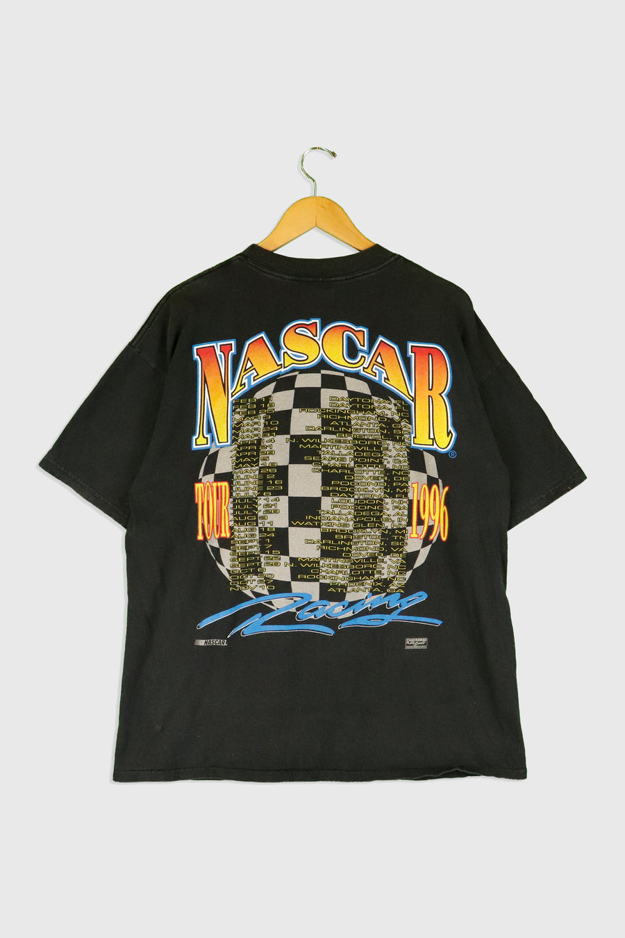 Vintage 1996 Nascar Tour USA Racing T Shirt Sz XL