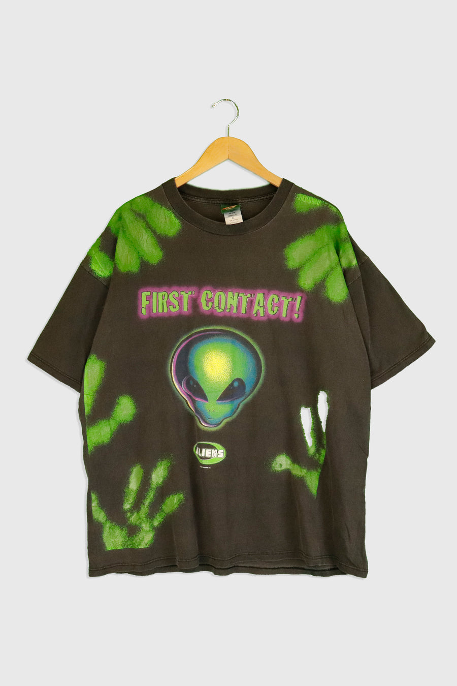 Vintage 1997 Alien First Contact T Shirt Sz XL
