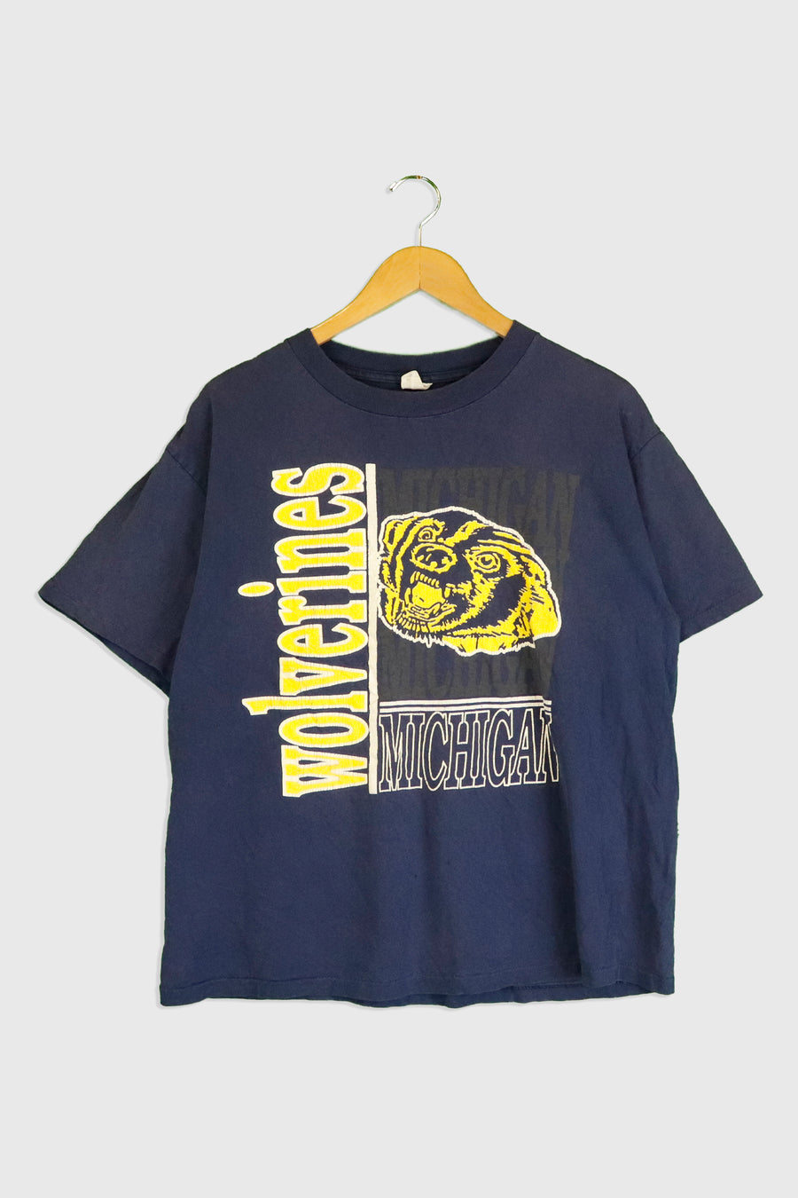 Vintage Michigan Wolverines Graphic T Shirt Sz XL