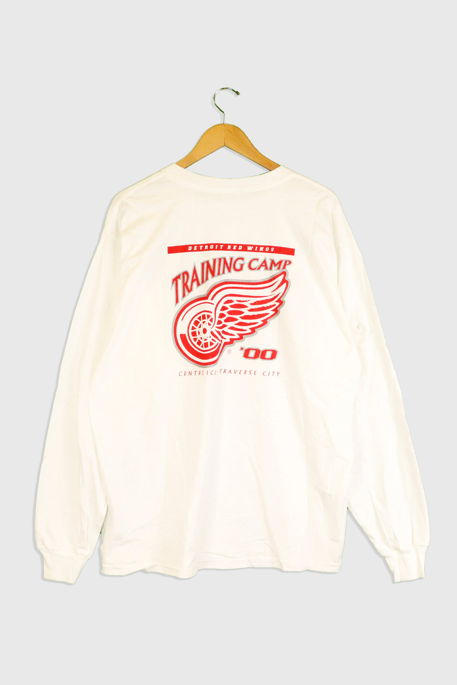 Vintage 2000 Redwings Training Camp Longsleeve Sz XL