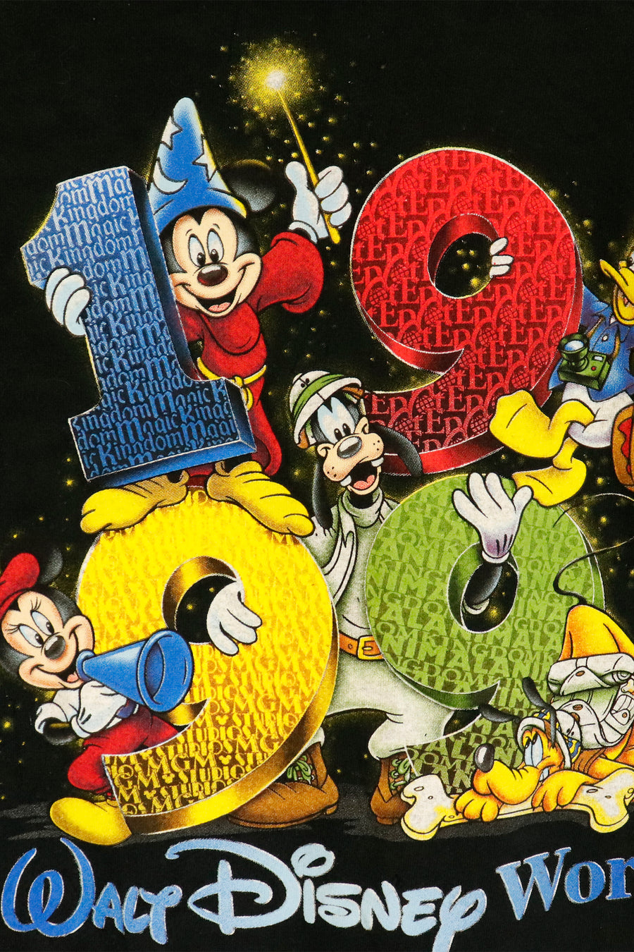 Vintage 1999 Disney World Characters T Shirt Sz XL