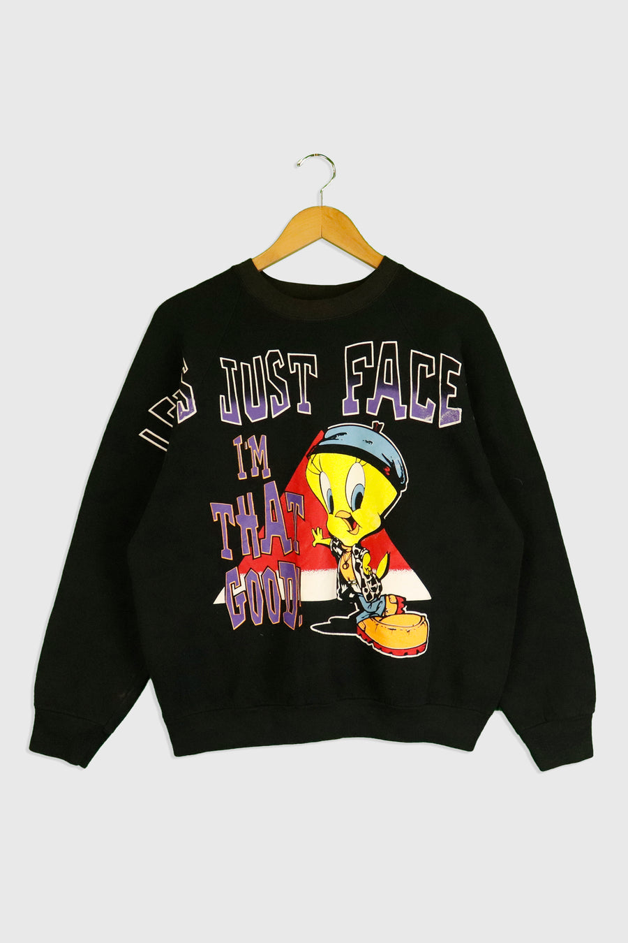 Vintage Im That Good Tweety Crewneck Sweatshirt Sz L