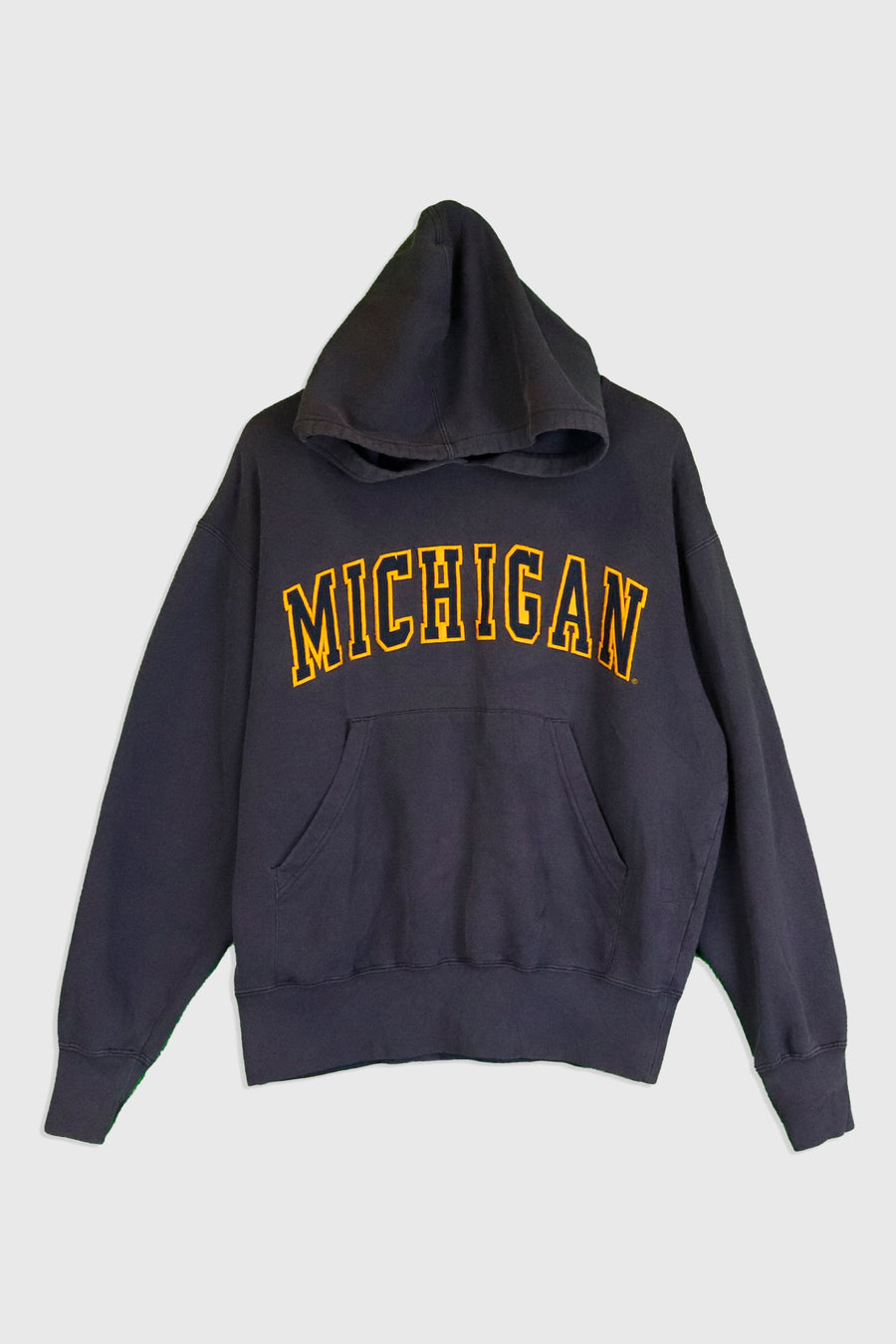 Vintage Embroidered Michigan  Block Letter Crewneck Sweatshirt Sz XL