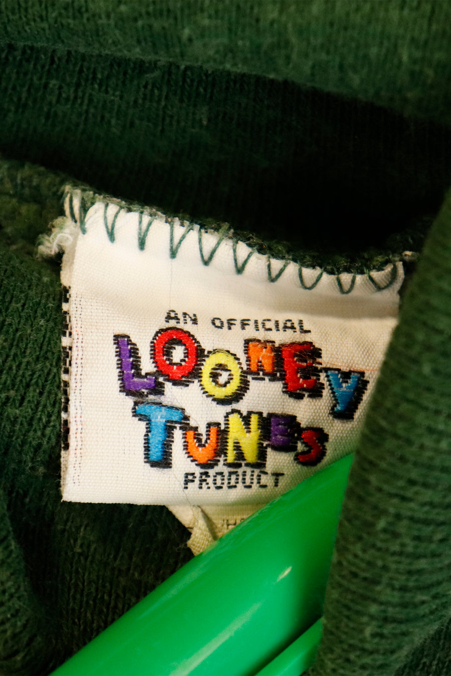 Vintage 1996 Tweety On The Fence Turtleneck Sweatshirt Sz L