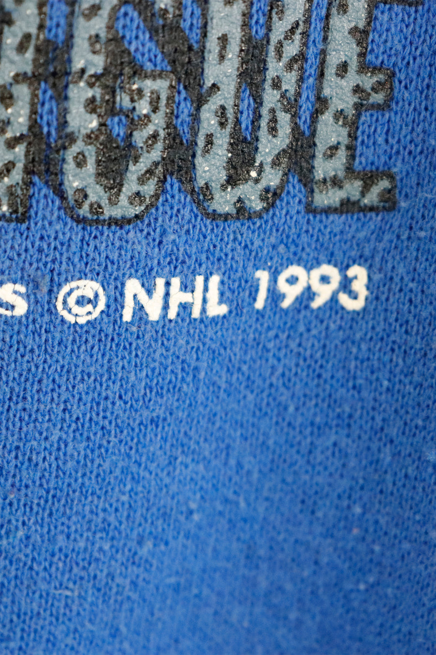 Vintage 1993 NHL Toronto Maple Leafs Graphic Crewneck Sweatshirt Sz XL
