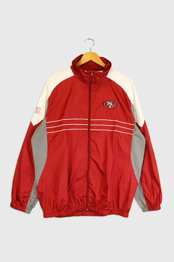 Vintage SF NHL Red And Grey Jacket Sz XL