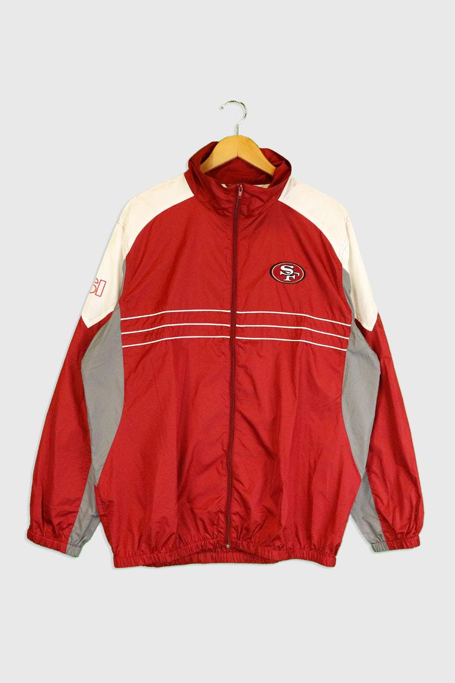 Vintage SF NHL Red And Grey Jacket Sz XL