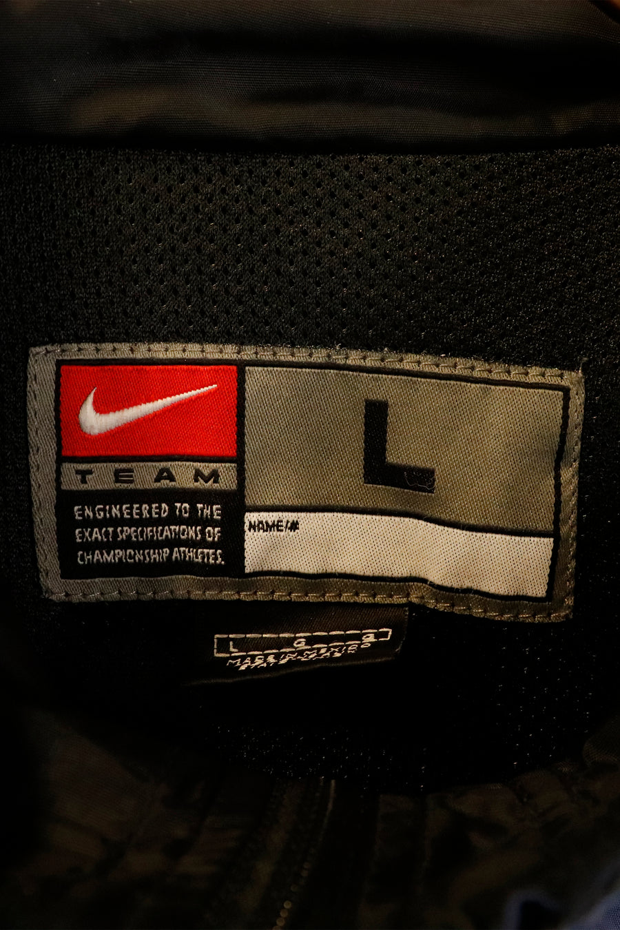 Vintage Nike Team Logo On Chest Jacket Sz L
