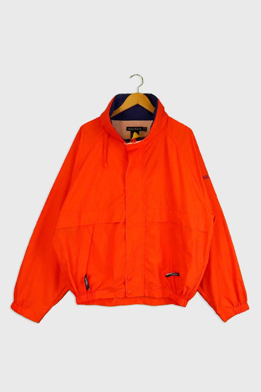 Vintage Nautica Neon Windbreaker Sz XL