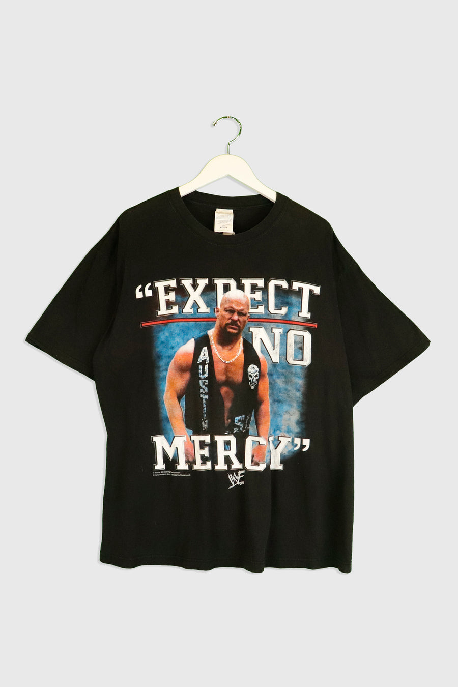 Vintage WWE Stone Cold Steve Austin Expect No Mercy T Shirt Sz XL