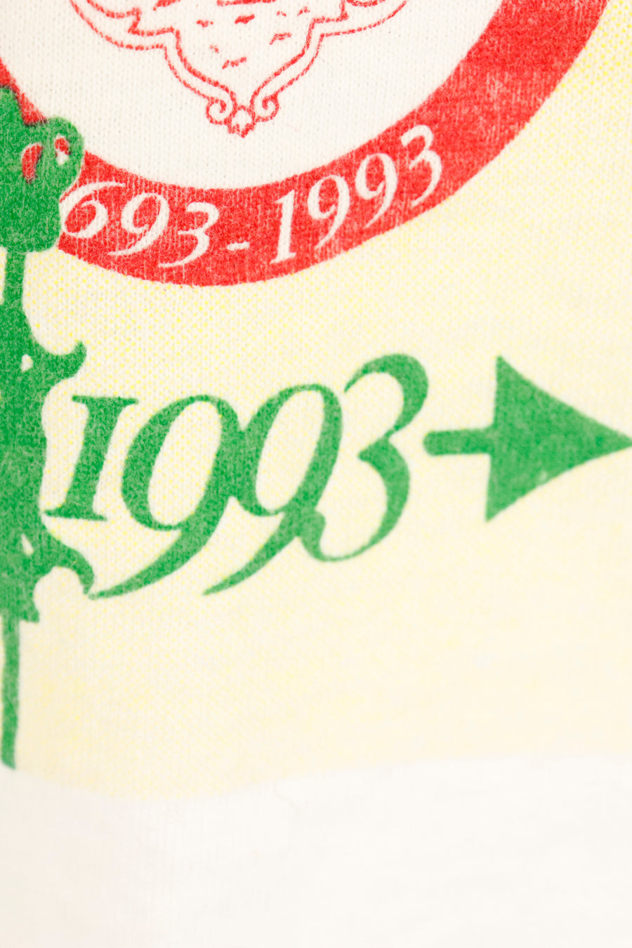 Vintage 1993 William And Mary Tercentenary Celebration T Shirt Sz L