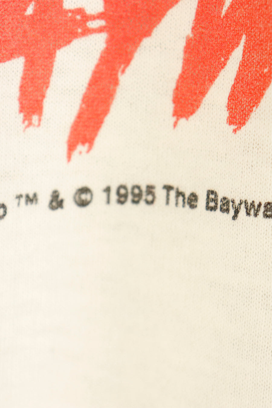 Vintage 1995 Sega Baywatch Game Vinyl T Shirt