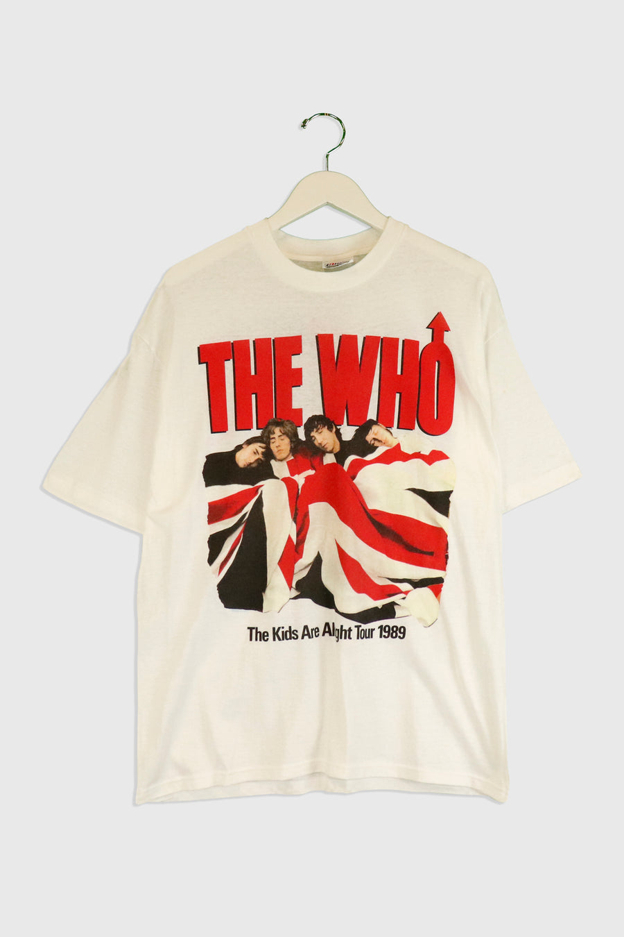 Vintage 1989 The Doors The Kids Are Alright Tour T Shirt Sz XL