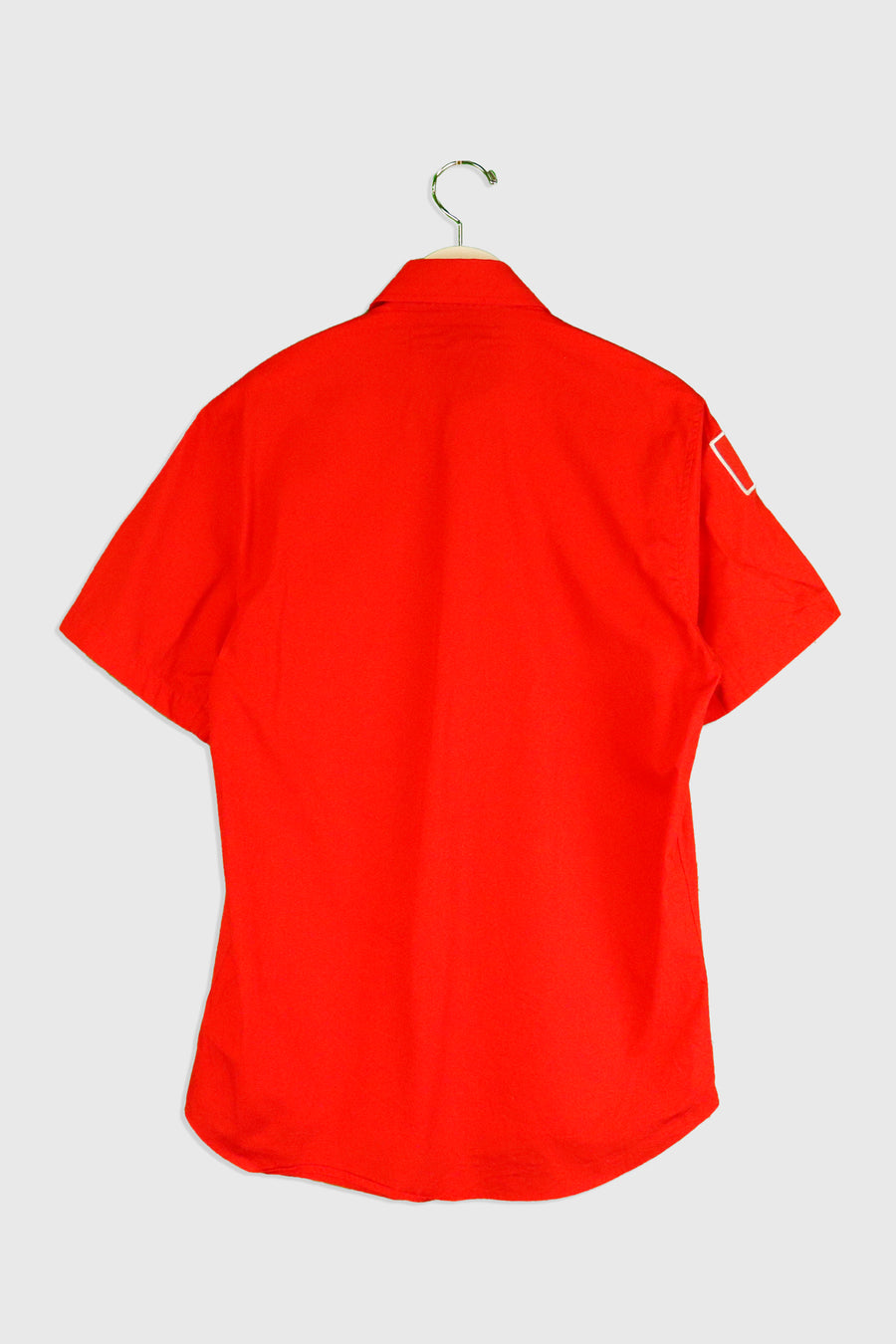 Vintage Ferrari Fila Sponsorship Button Up Collared T Shirt Sz S