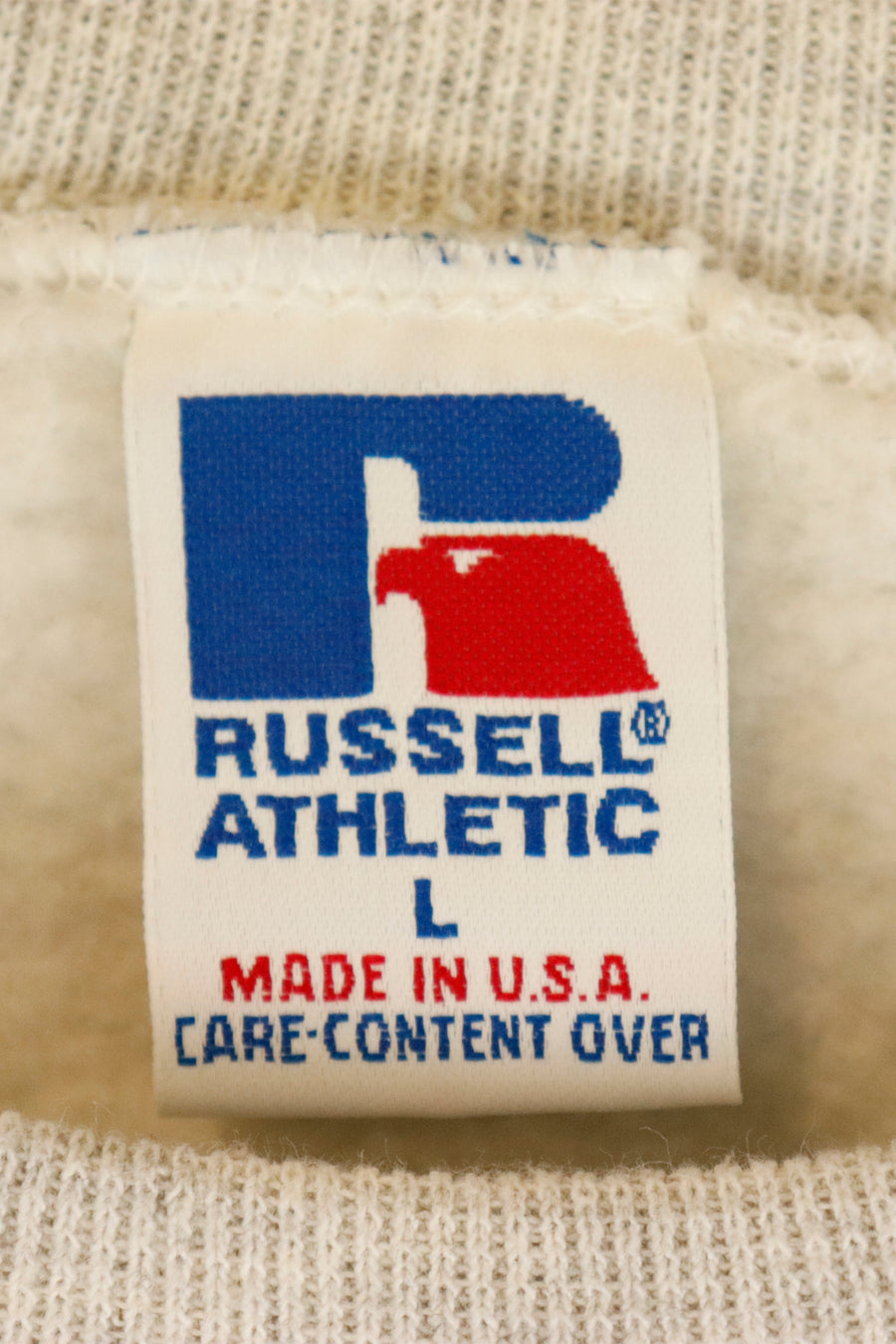 Vintage Russell Athletics Embroidered Logo Sweatshirt Sz L