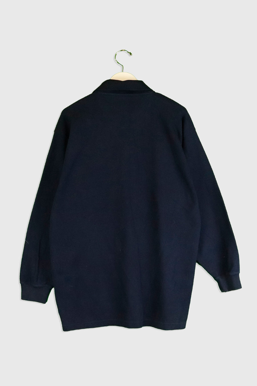 Vintage Porsche Collared Button Up Sweatshirt Sz M