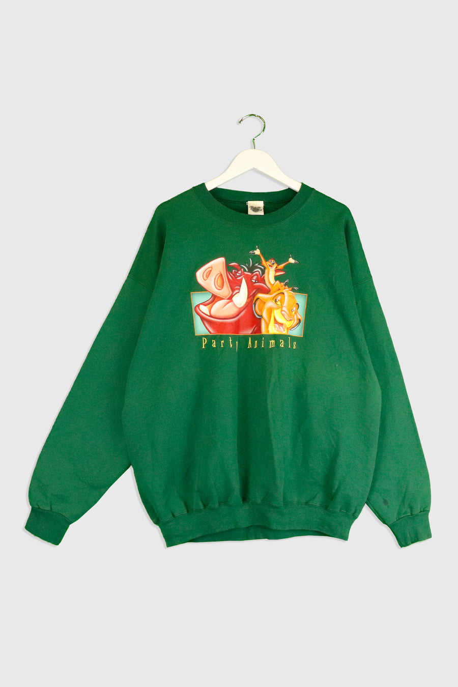 Vintage Disney Lion King Party Animals Vinyl Sweatshirt