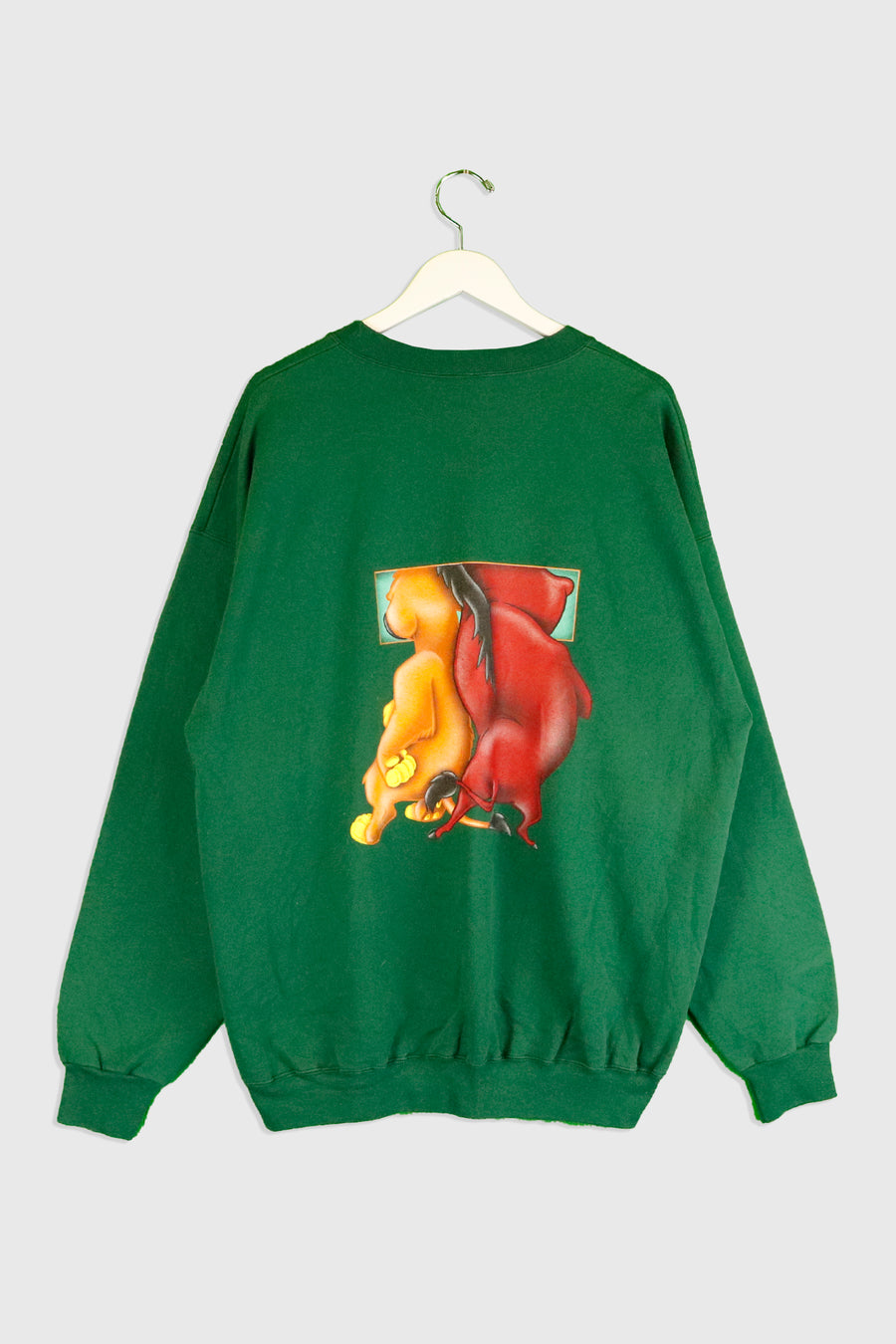 Vintage Disney Lion King Party Animals Vinyl Sweatshirt