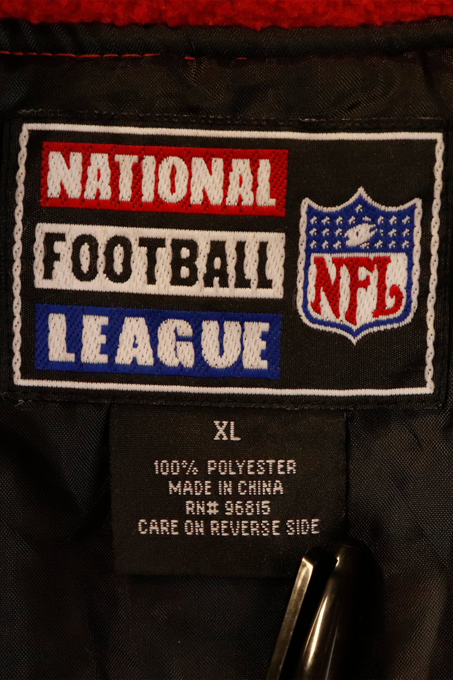 Vintage NFL Pittsburgh Pirates Zip Up Embroidered Fleece Vest Sz XL