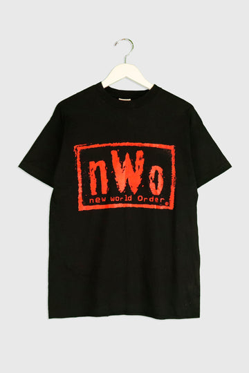 Vintage New World Order Pac In Da House Vinyl T Shirt Sz M
