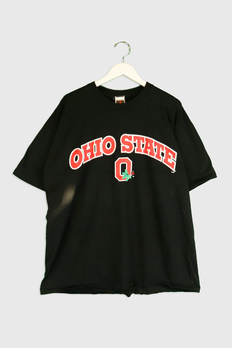 Vintage NCAA Ohio State Vinyl Logo T Shirt Sz L