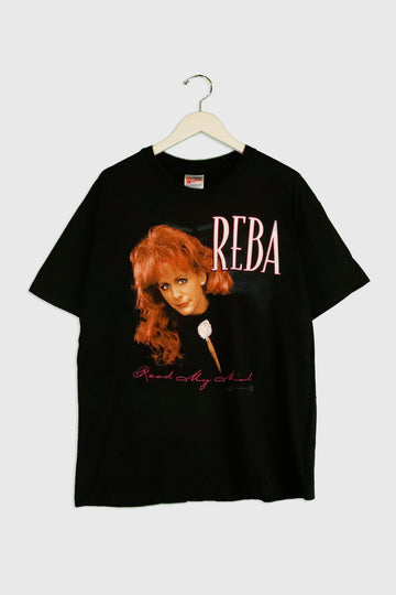 Vintage 1994 Reba Read My Mind Tour Vinyl T Shirt Sz XL