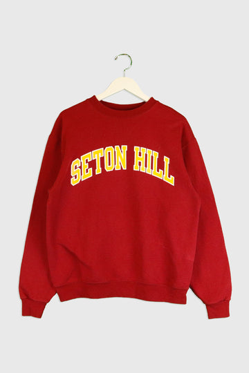 Vintage Seton Hill Varsity Style Font Sweatshirt Sz M