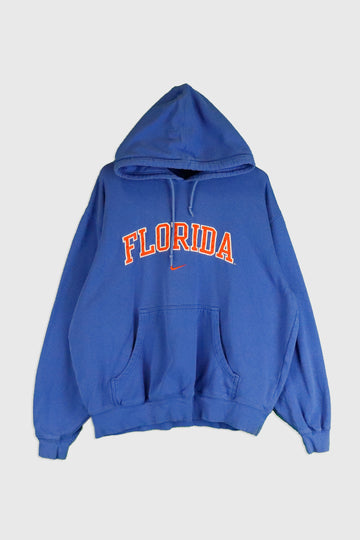 Vintage Nike Florida Embroidered Hooded Sweatshirt Sz L