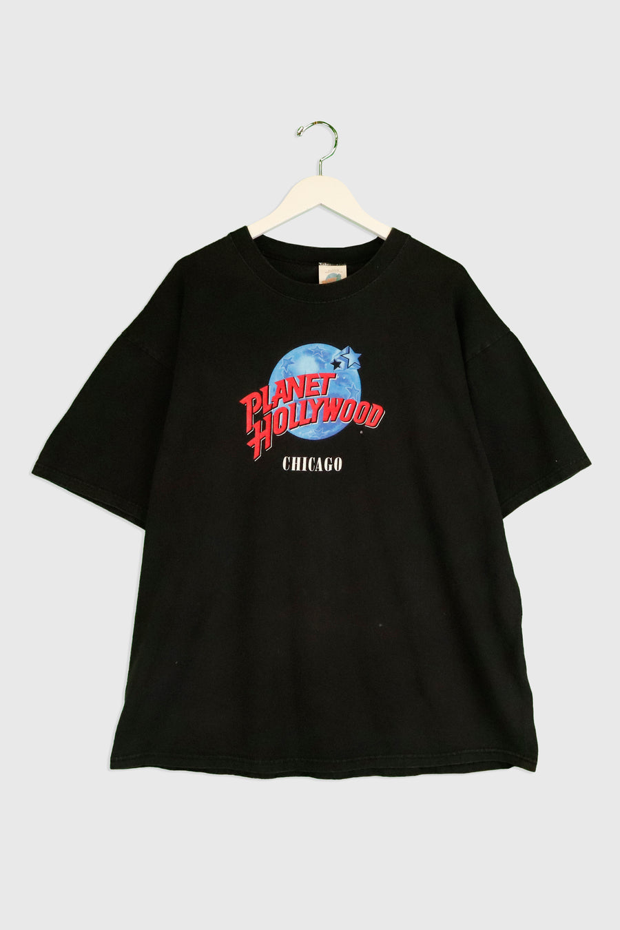 Vintage 1991 Planet Hollywood Chicago Stars T Shirt Sz XL