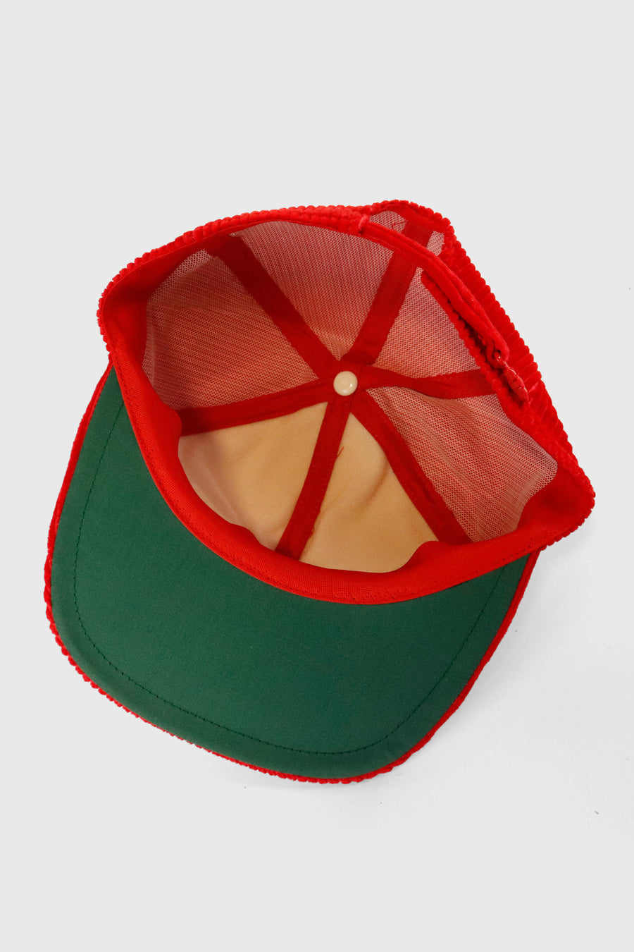 Vintage 1986 V 10 Robin Lightboy Cord Snapback Hat