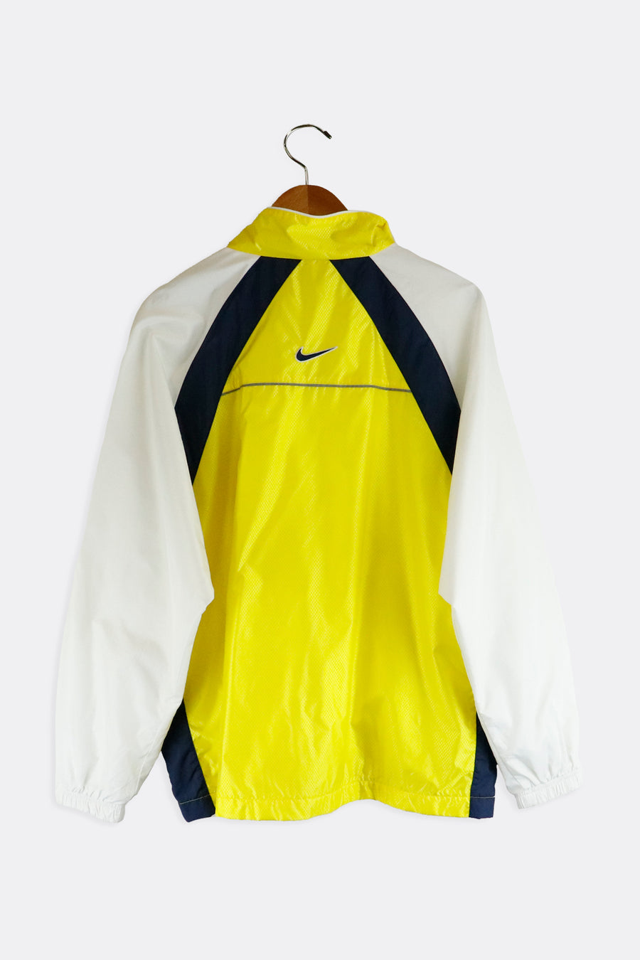 Vintage Nike Multi Colored Zip Up Windbreaker Jacket Sz L