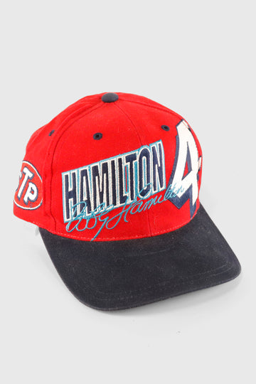 Vintage Nascar #43 Hamilton Embroidered Snapback Hat
