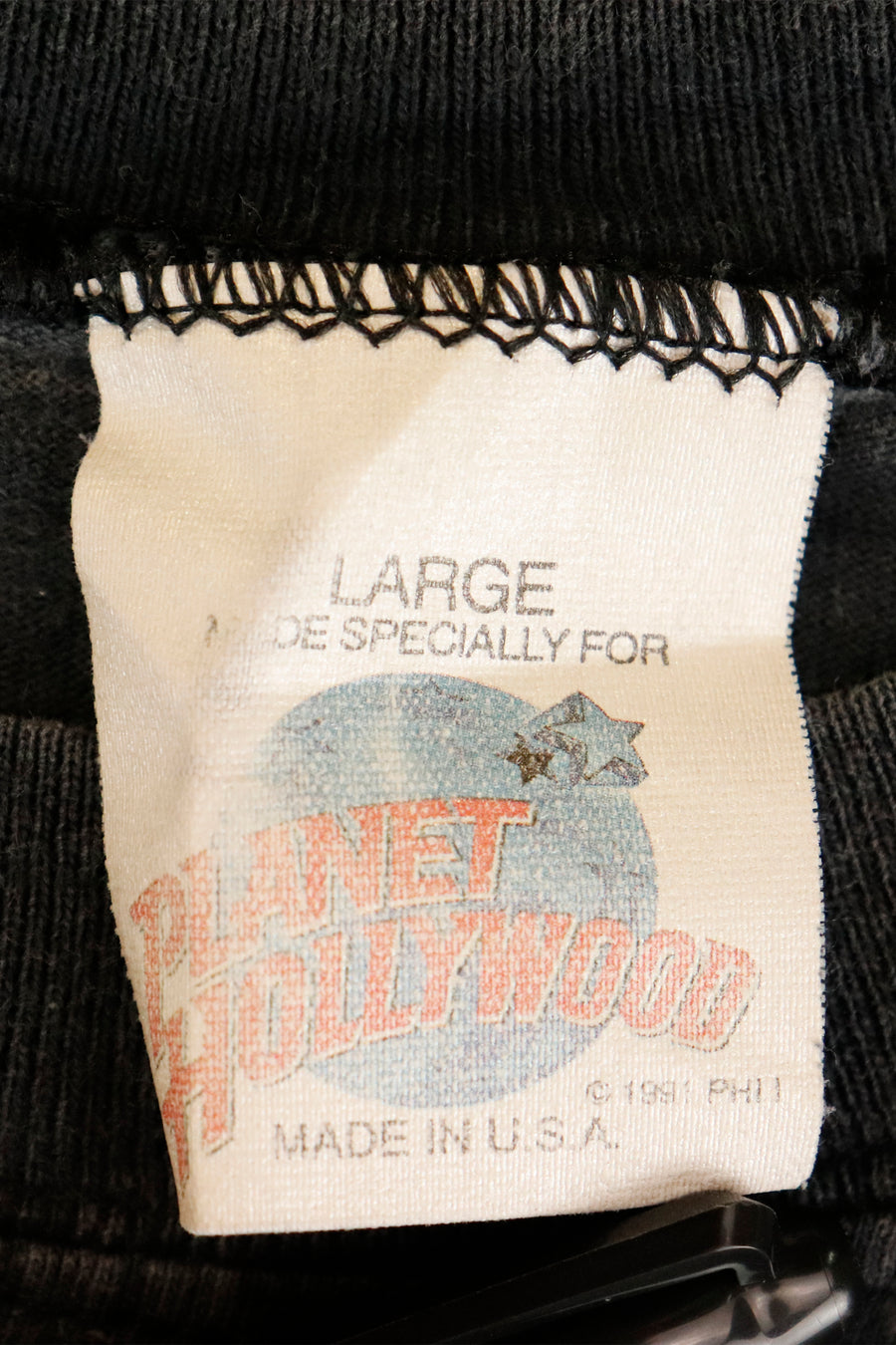 Vintage Planet Hollywood Orlando Star T Shirt Sz L