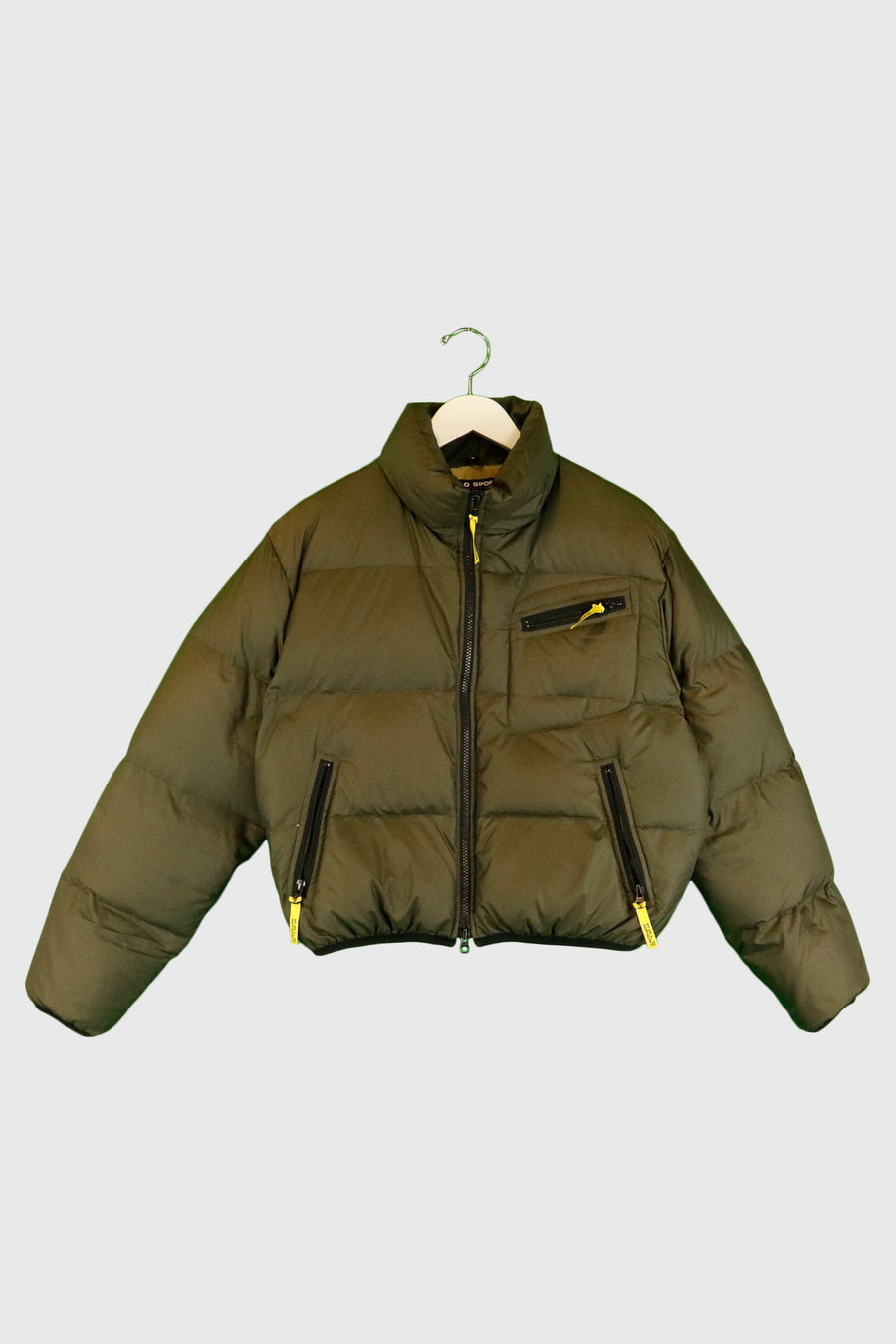 Vintage Polo Sport Cropped Puff Jacket Sz M