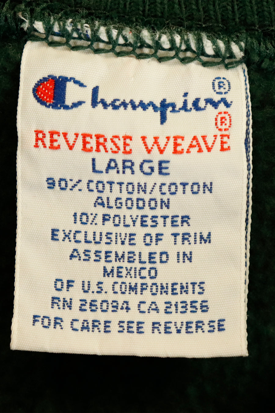Vintage Champion Reverse Weave Sweatshirt Sz L